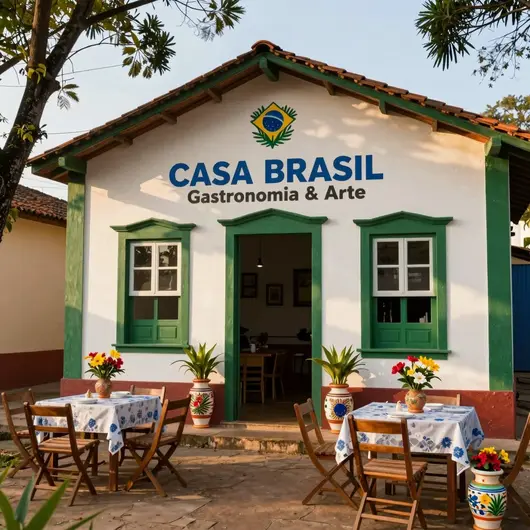 Descubra a Casa Brasil Gastronomia & Arte