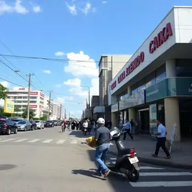 greve da Caixa em Uberlândia